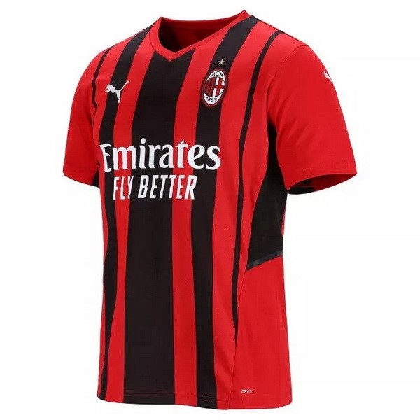 Camiseta AC Milan 1ª Kit 2021 2022 Rojo